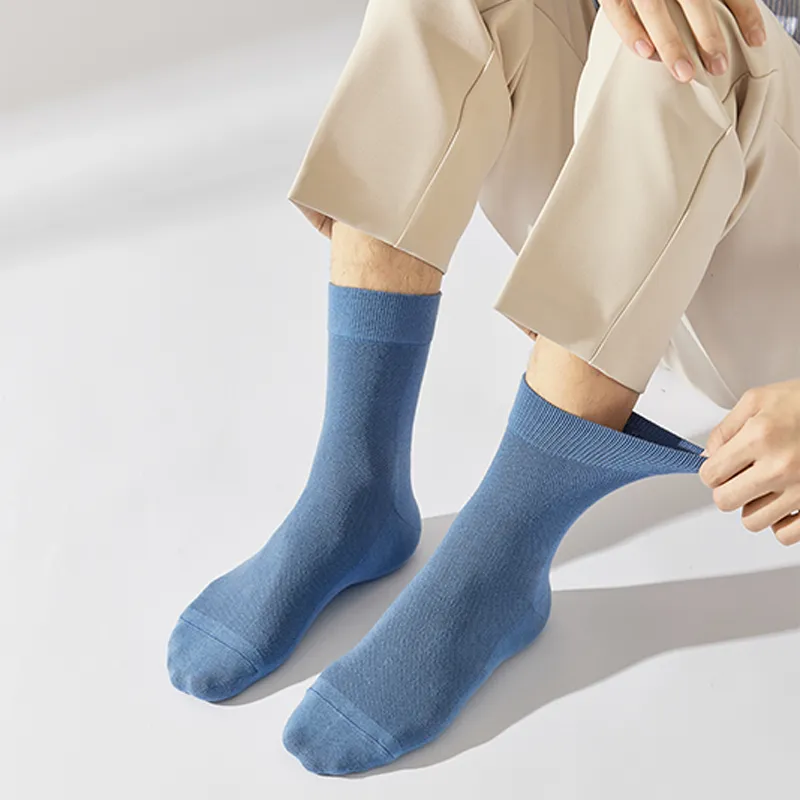 Master Mid Calf Socks Men's Shopping Bag Combo Set-4