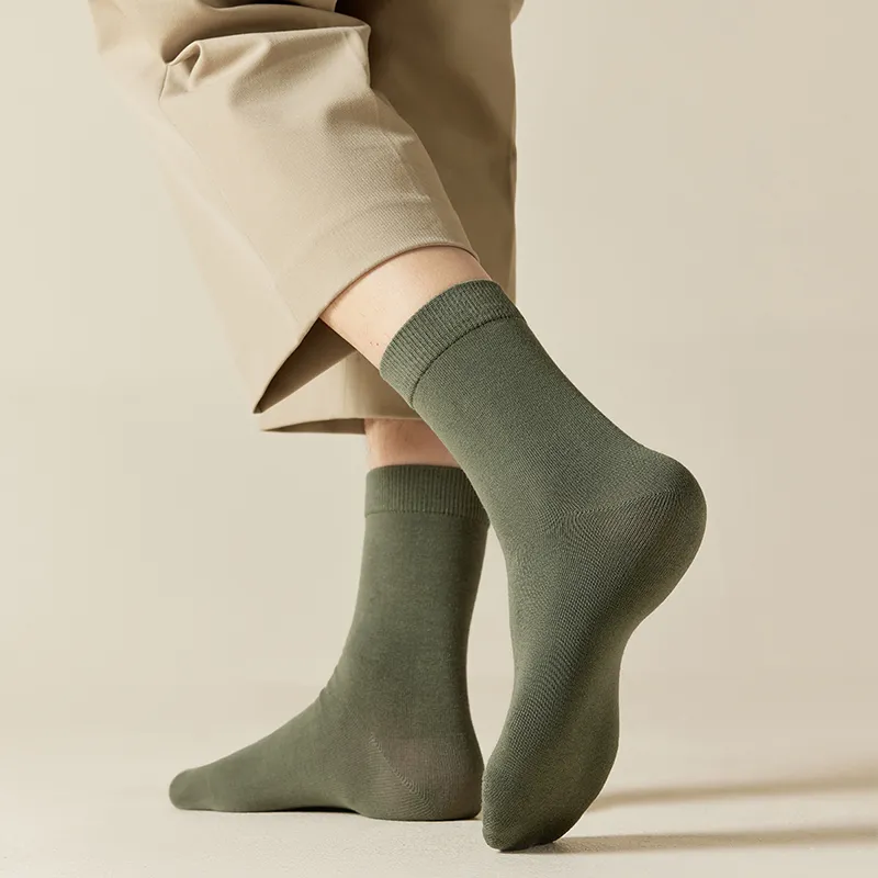 Master Mid Calf Socks Men's Shopping Bag Combo Set-6
