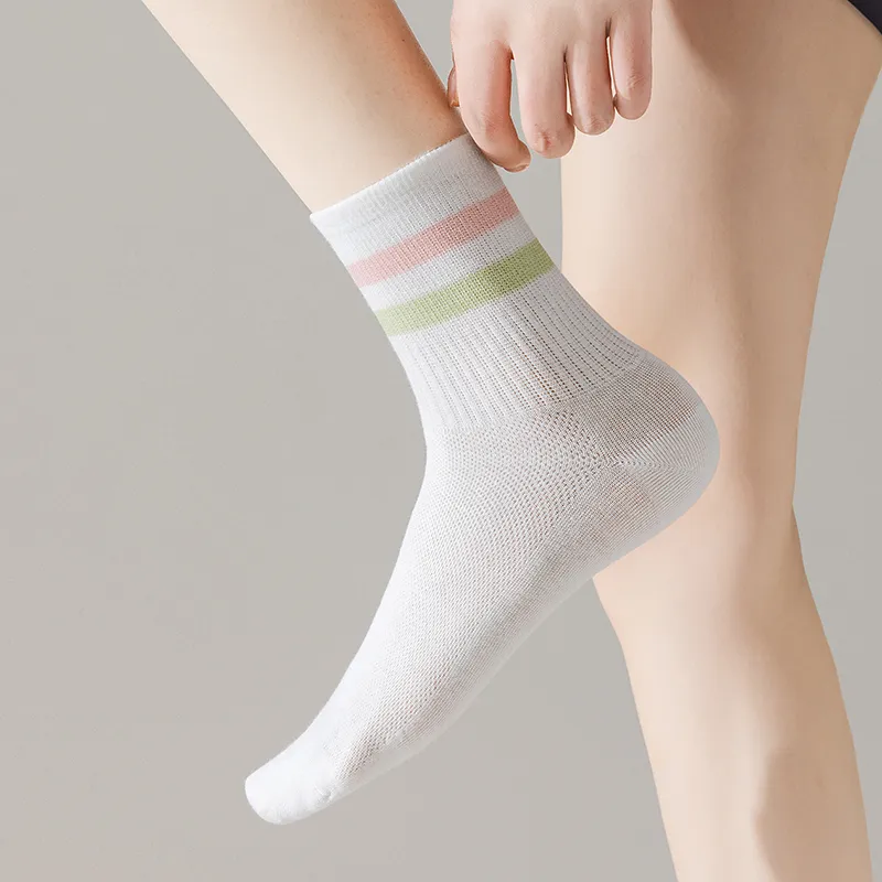 Master Mid Calf Socks Women's Shopping Bag 3 Pack-4