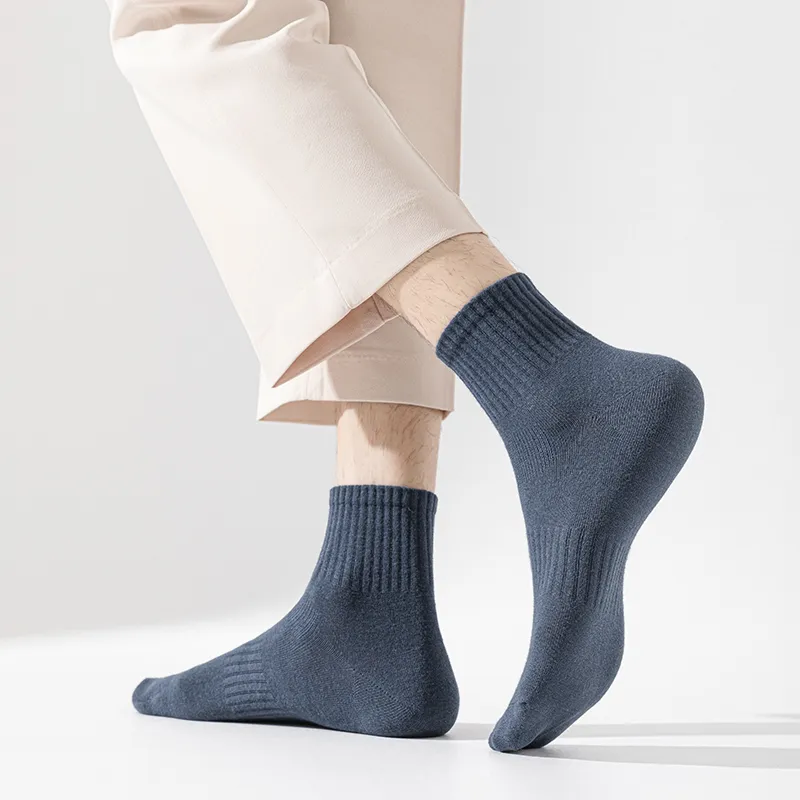 Master Mid Calf Socks Men's Shopping Bag Combo Set-3