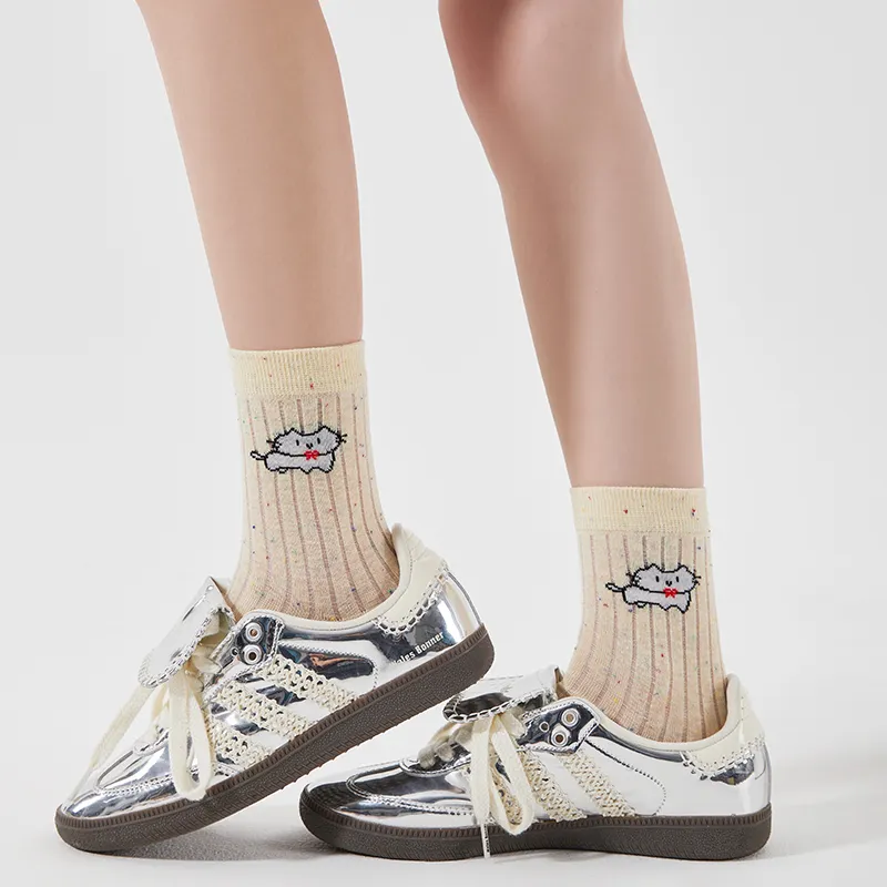 Master Mid Calf Socks Women's Shopping Bag 3 Pack-4