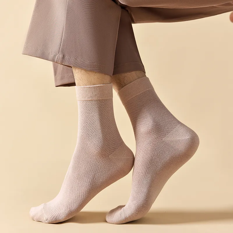 Master Mid Calf Socks Men's Shopping Bag Combo Set-1