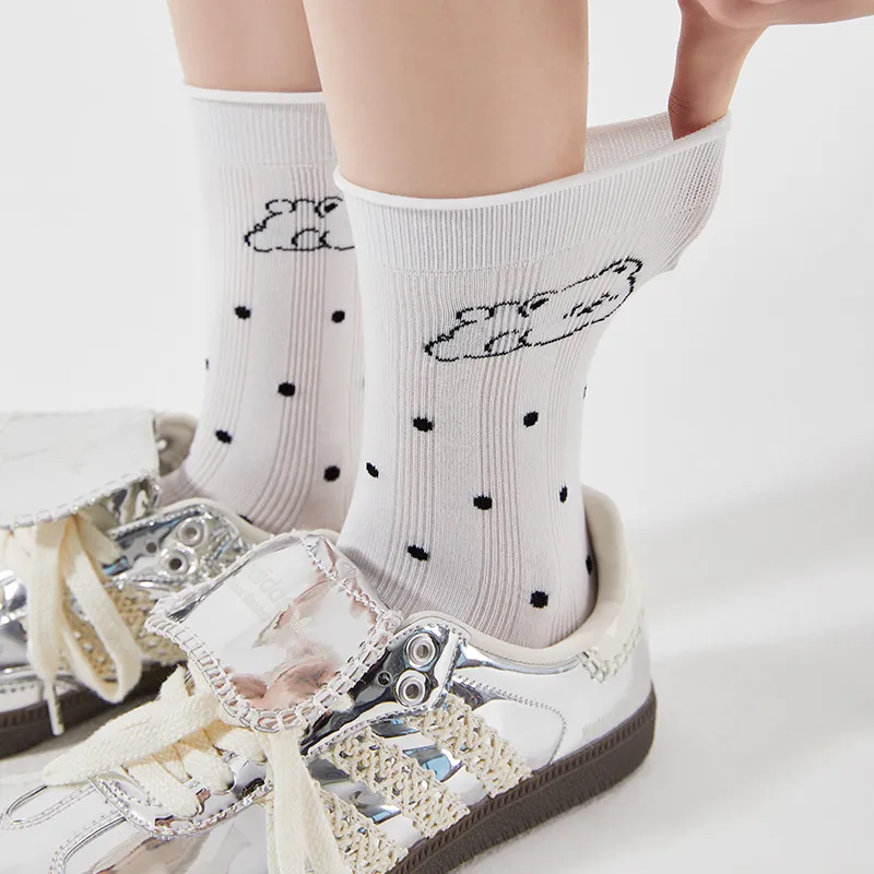 Master Mid Calf Socks Women's Shopping Bag 3 Pack-5