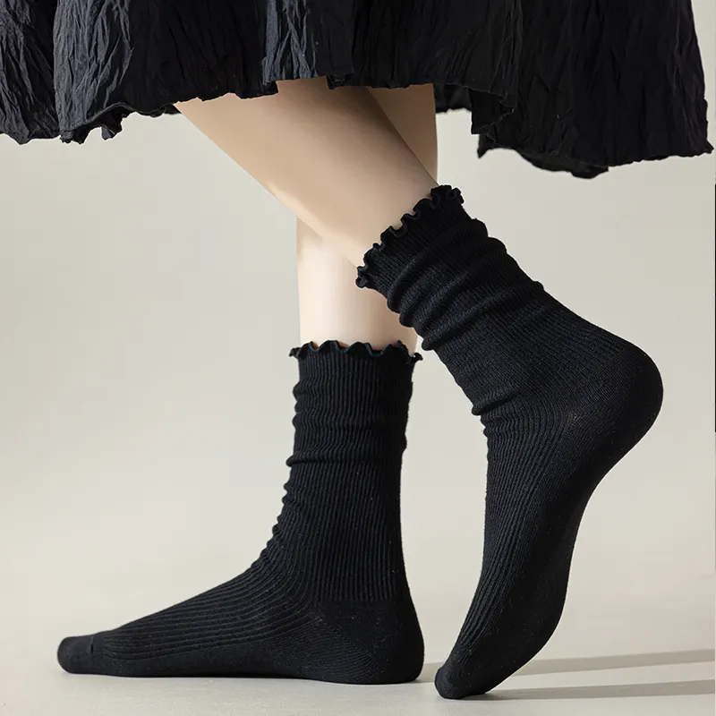 Master Mid Calf Socks Women's Shopping Bag 5 Pack-3