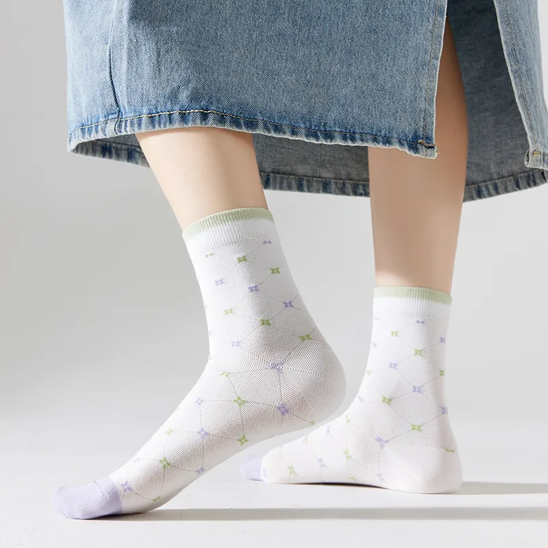 Master Mid Calf Socks Women's 4 Pack-6