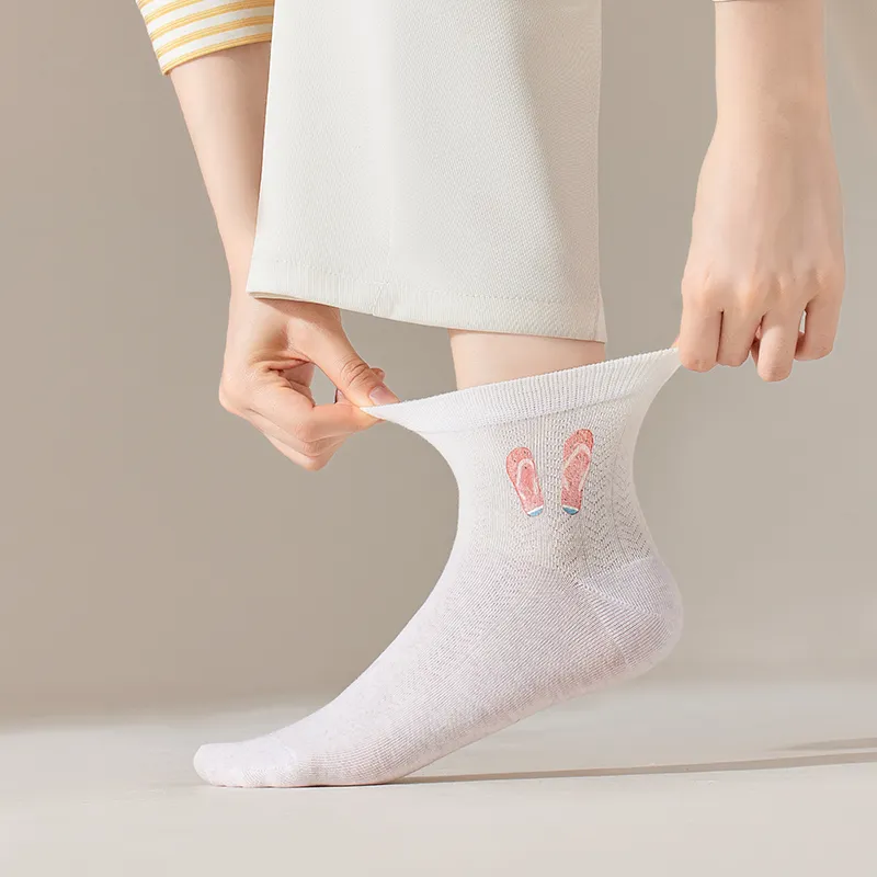 Master Mid Calf Socks Women's Shopping Bag 6 Pack-3
