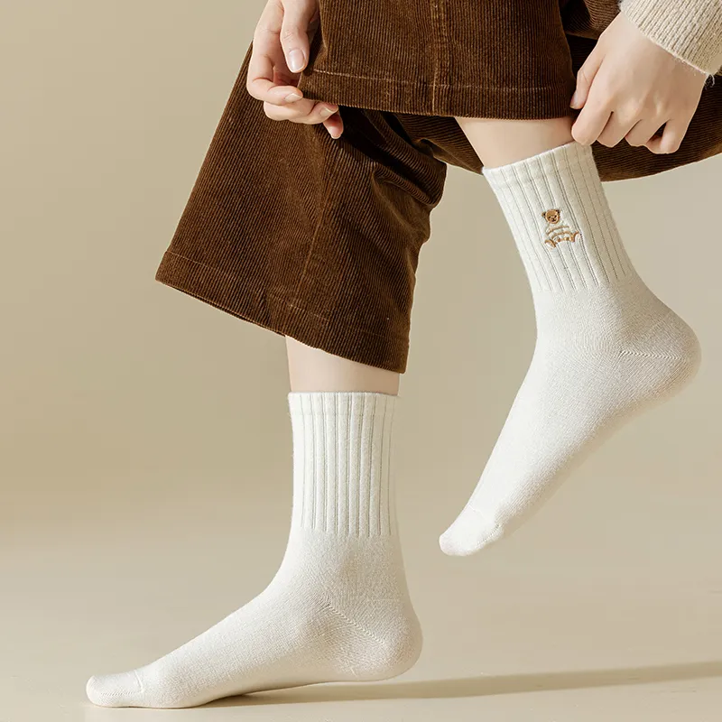 Master Mid Calf Socks Women's Shopping Bag 5 Pack-1