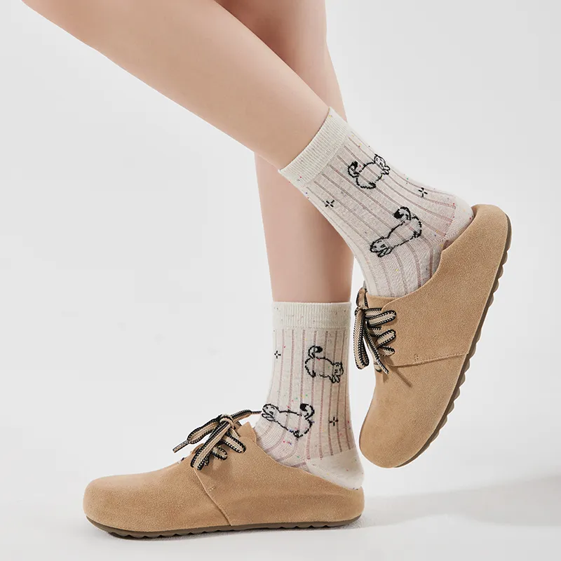 Master Mid Calf Socks Women's Shopping Bag 3 Pack-6