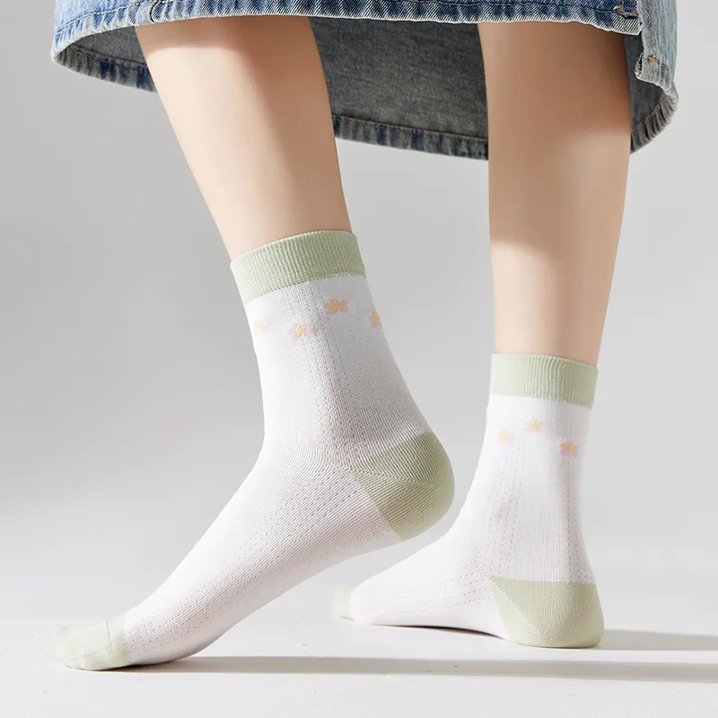 Master Mid Calf Socks Women's Shopping Bag 4 Pack-4