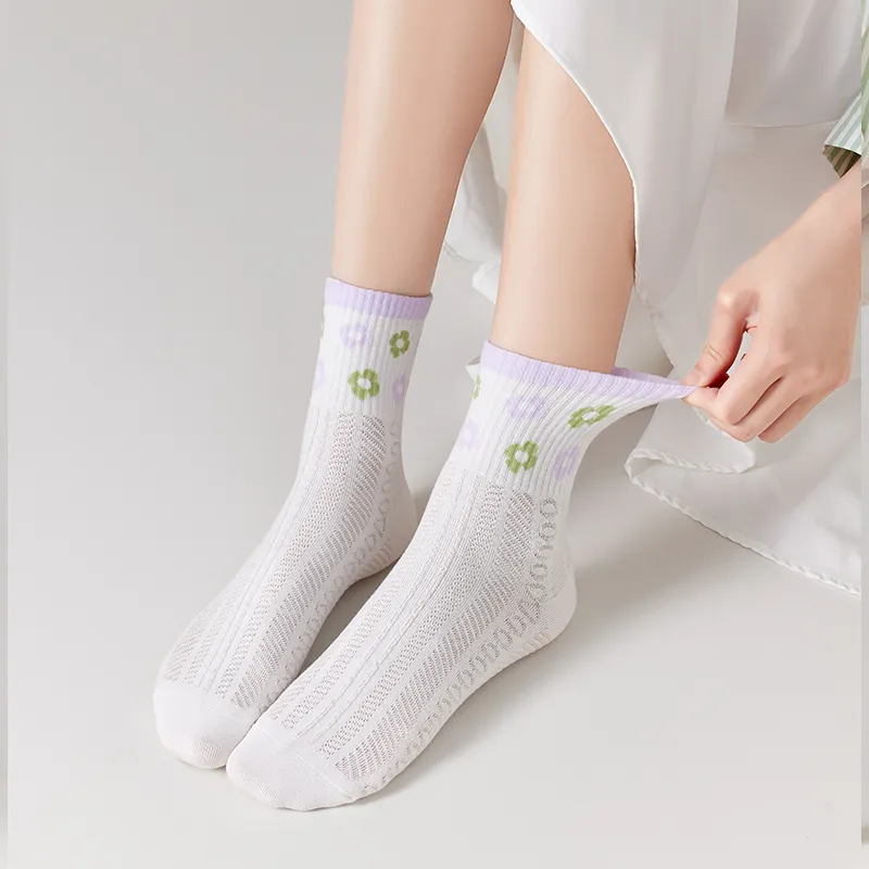 Master Mid Calf Socks Women's Shopping Bag 5 Pack-1