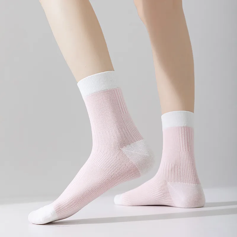 Master Mid Calf Socks Women's Shopping Bag 5 Pack-4
