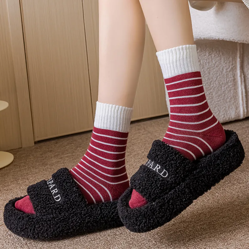 Master Mid Calf Socks Women's Shopping Bag 3 Pack-3