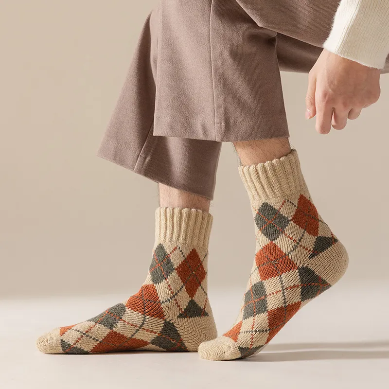Master Mid Calf Socks Men's Shopping Bag 5 Pack-3