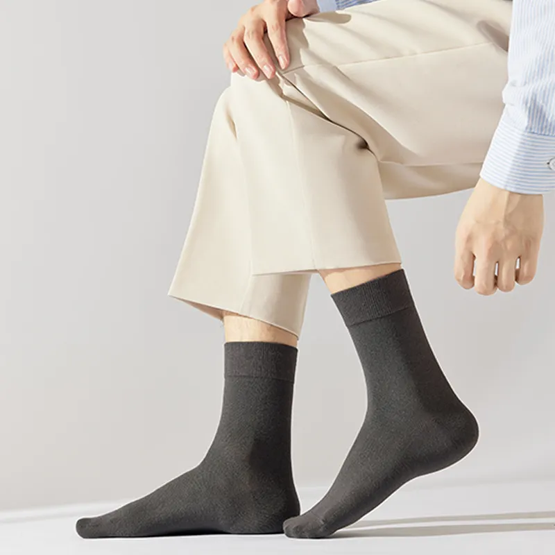 Master Mid Calf Socks Men's Shopping Bag Combo Set-6