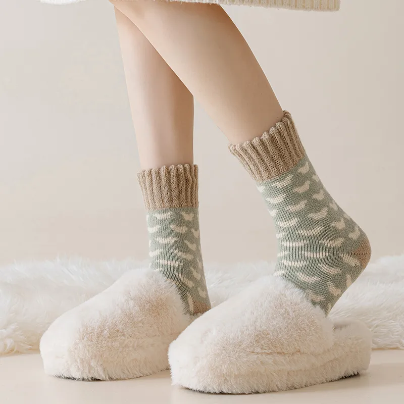 Master Mid Calf Socks Women's Shopping Bag 4 Pack-3