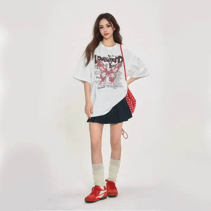 ILYOIL Drop Shoulder Sleeve T Shirt Unisex-8