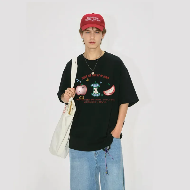 ILYOIL Drop Shoulder Sleeve T Shirt Unisex-8