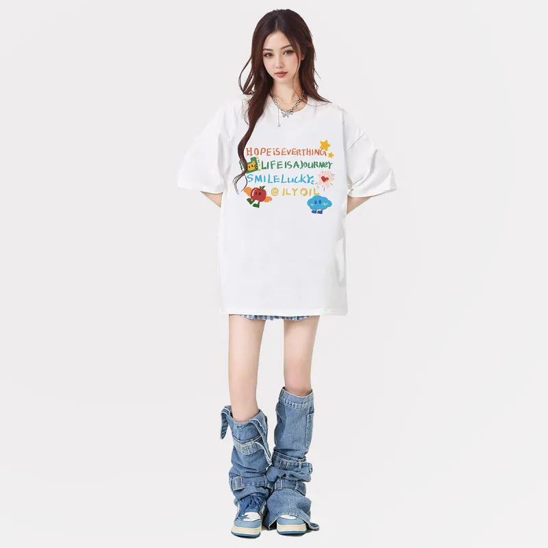 ILYOIL T Shirts Women's-5