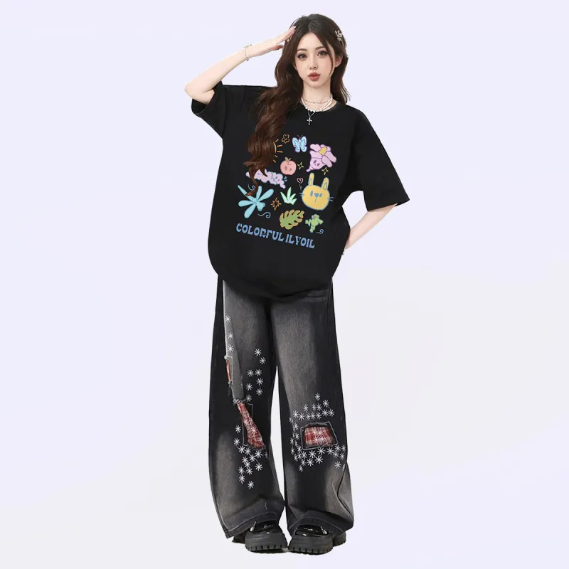 ILYOIL T Shirts Women's-3