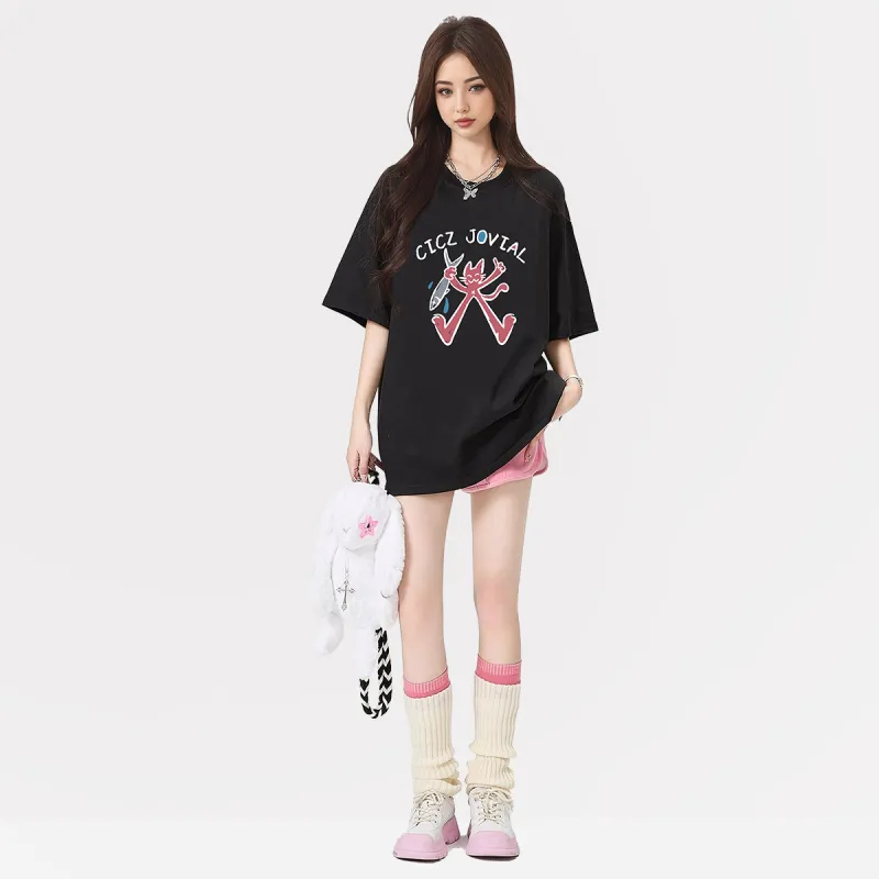 ILYOIL T Shirts Women's-11