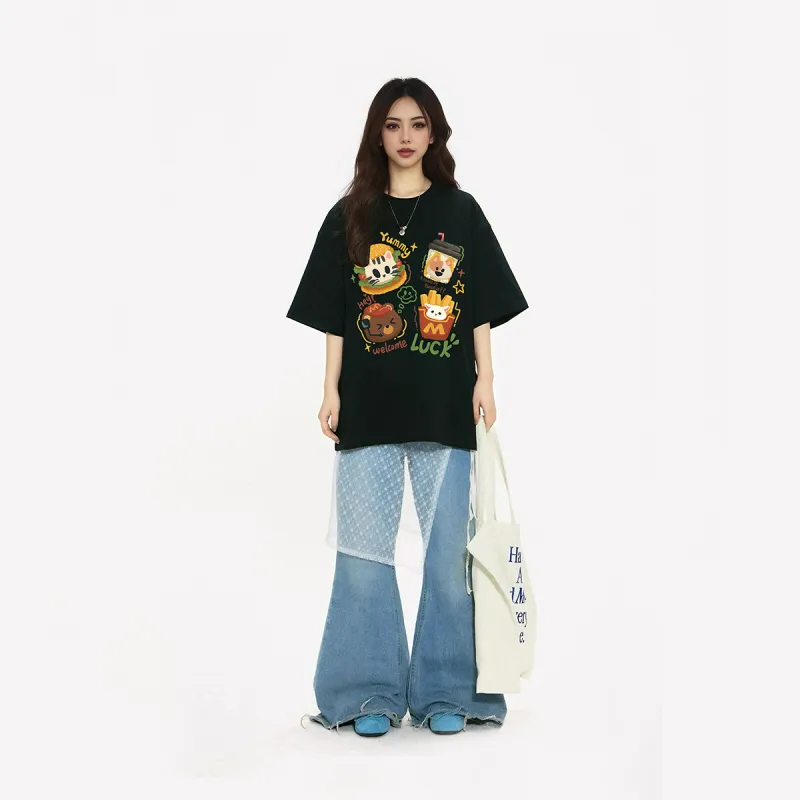 ILYOIL T Shirts Women's-10