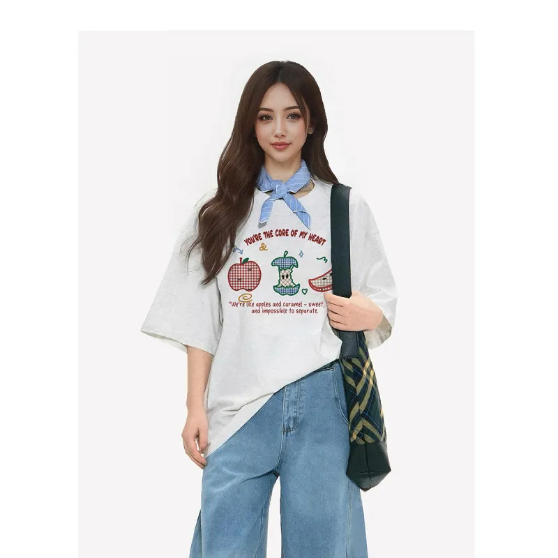 ILYOIL Drop Shoulder Sleeve T Shirt Unisex-7