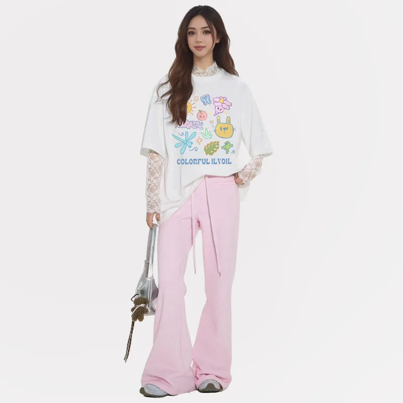 ILYOIL T Shirts Women's-7