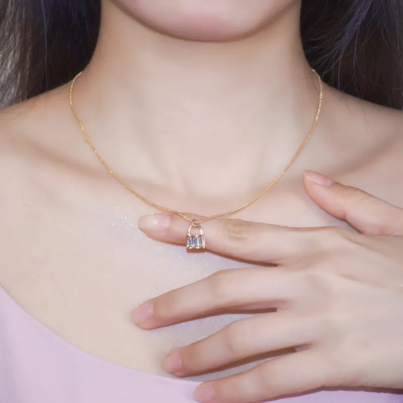 PINK U Necklaces Women's-5