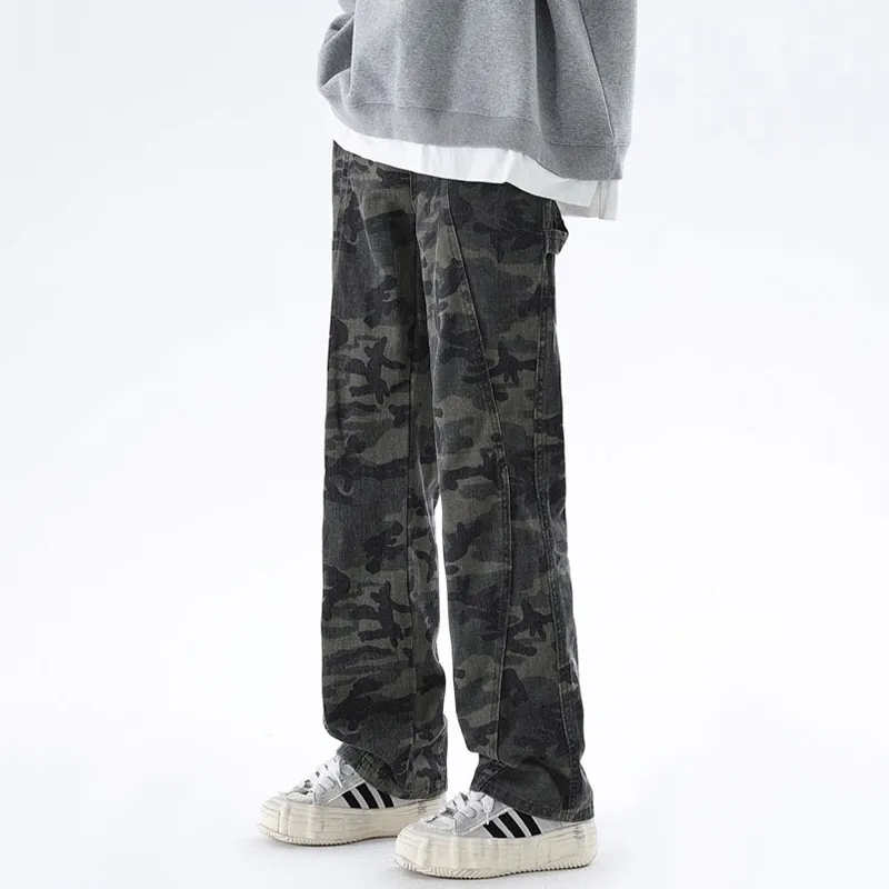 IJRJ Jeans Unisex Camouflage-5