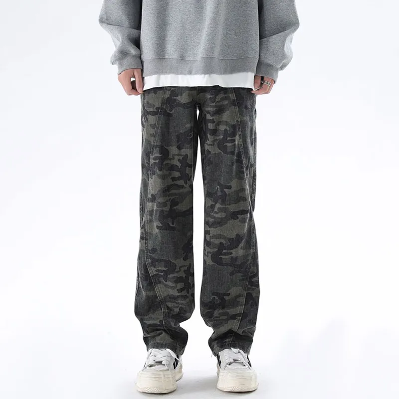 IJRJ Jeans Unisex Camouflage-1