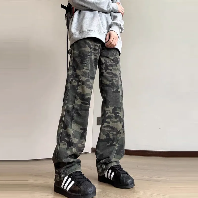 IJRJ Jeans Unisex Camouflage-5