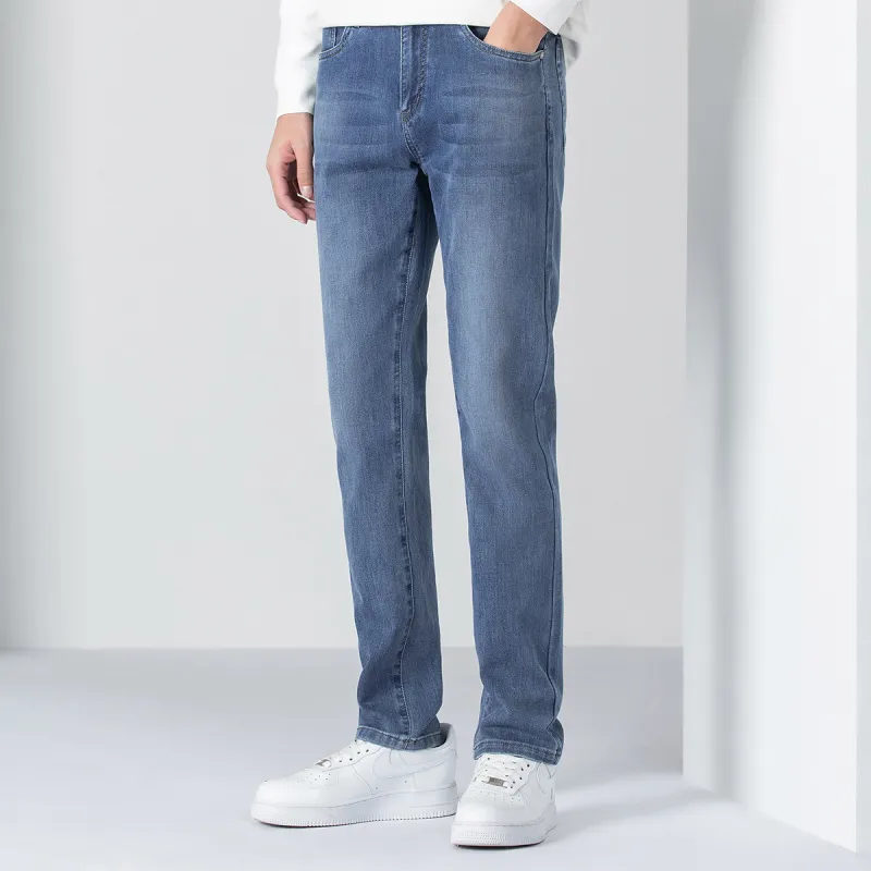 Red bean Jeans Men-13