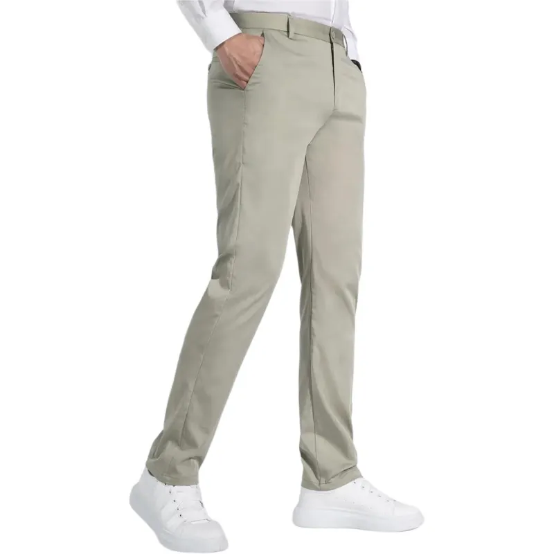 Red bean Suit Trousers Men-6