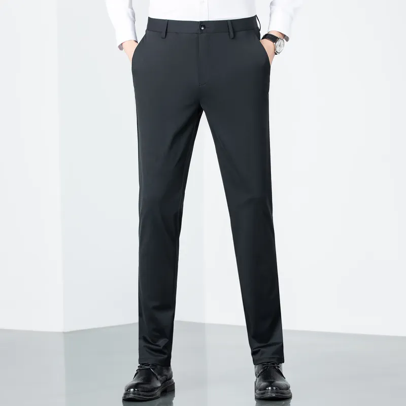 Red bean Suit Trousers Men-3