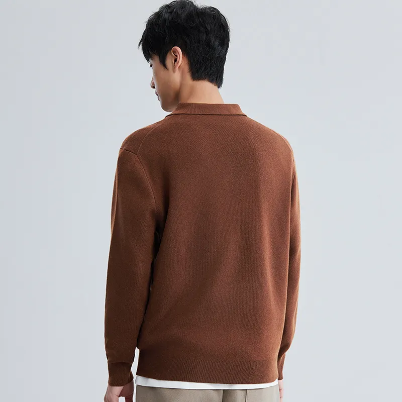 Red bean Sweaters Men-2