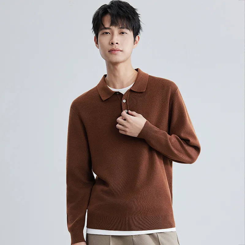 Red bean Sweaters Men-1