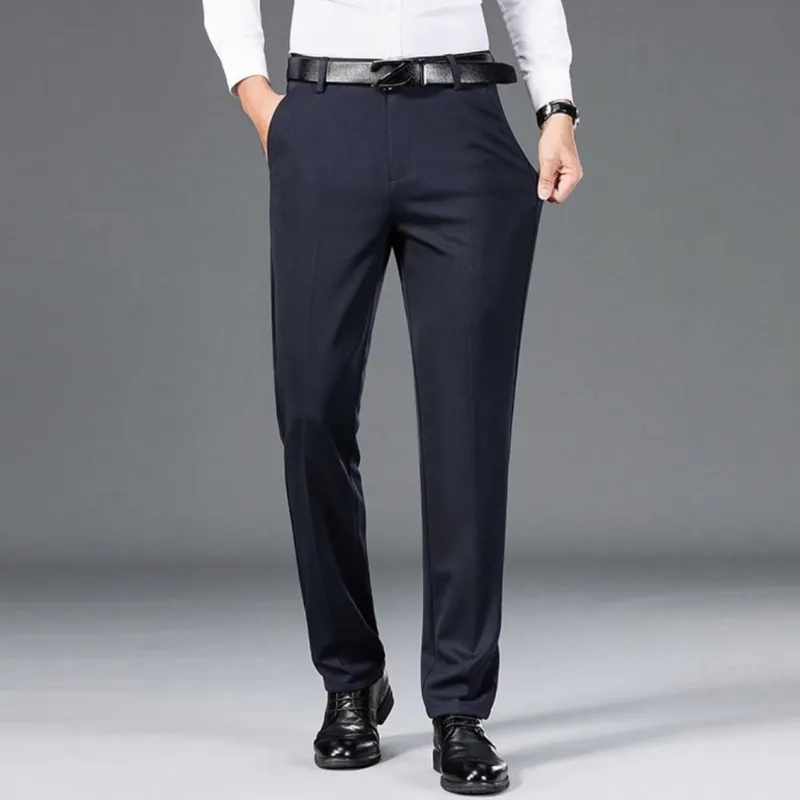 Red bean Suit Trousers Men-3