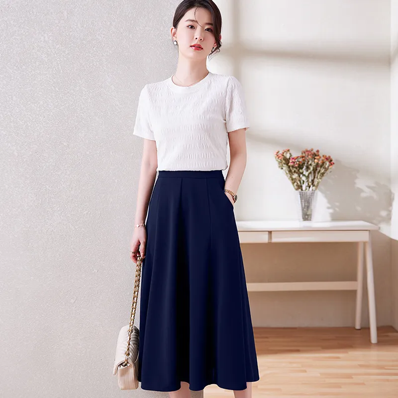 Kele Coco Casual Long Skirt Women's-10