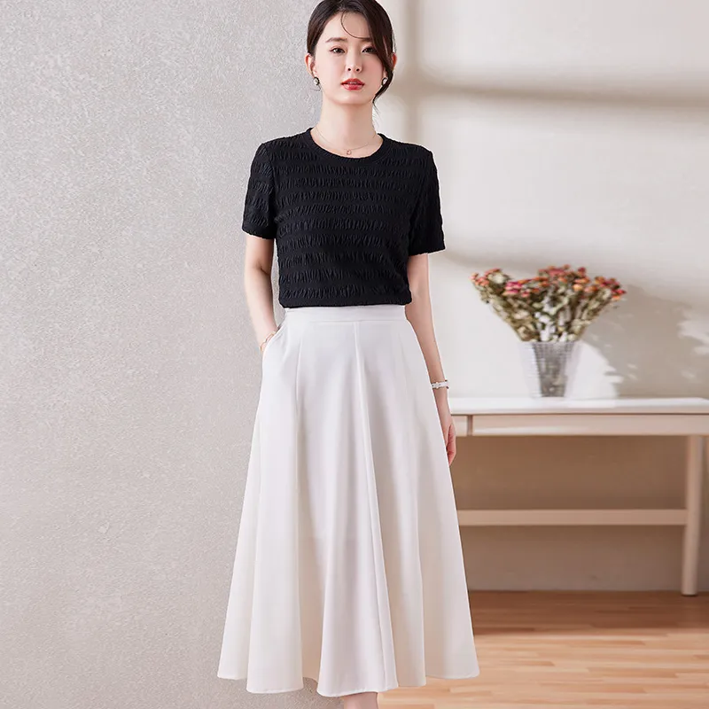 Kele Coco Casual Long Skirt Women's-2