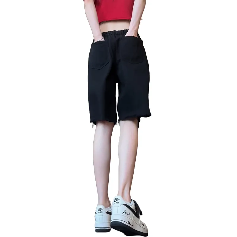 Kele Coco Denim Shorts Unisex-1