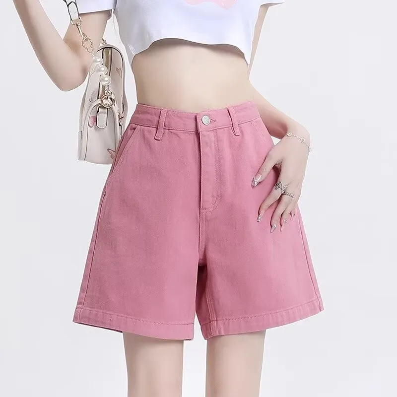 Kele Coco Denim Shorts Unisex-1