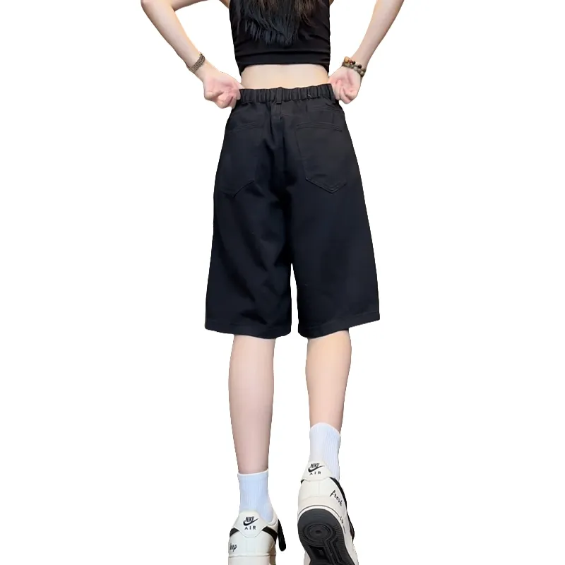 Kele Coco Denim Shorts Unisex-1