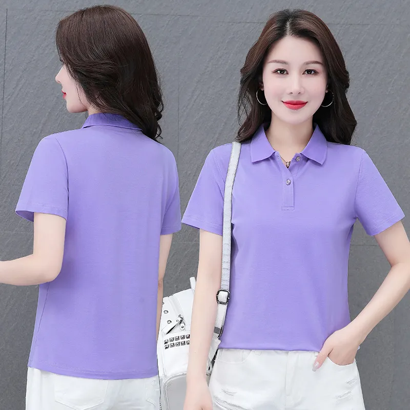 Kele Coco Polo Shirt Women's Purple-4