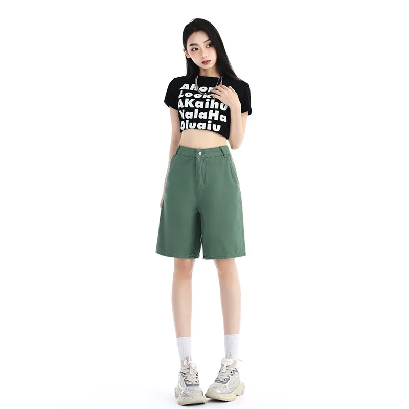 Kele Coco Denim Shorts Unisex-9