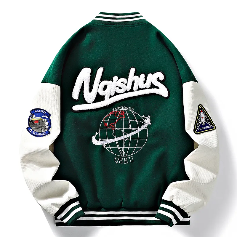 Kele Coco Baseball Jacket Unisex-5