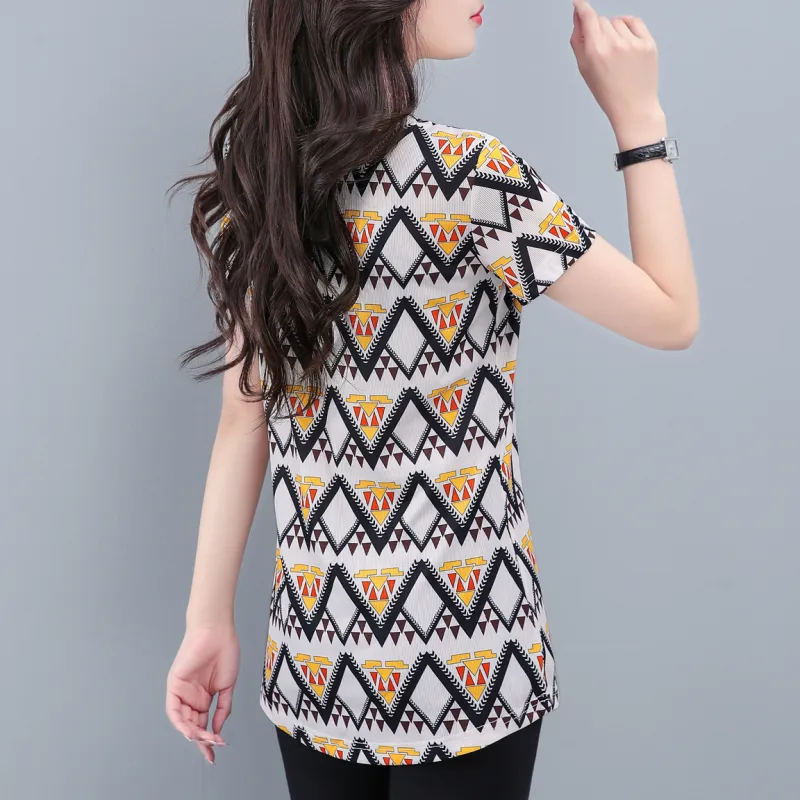 Kele Coco T-Shirts Women's Apricot Yellow-1