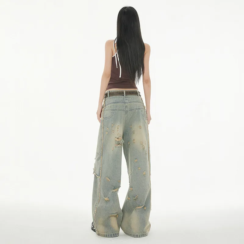 Kele Coco Jeans Unisex Vintage Blue-4