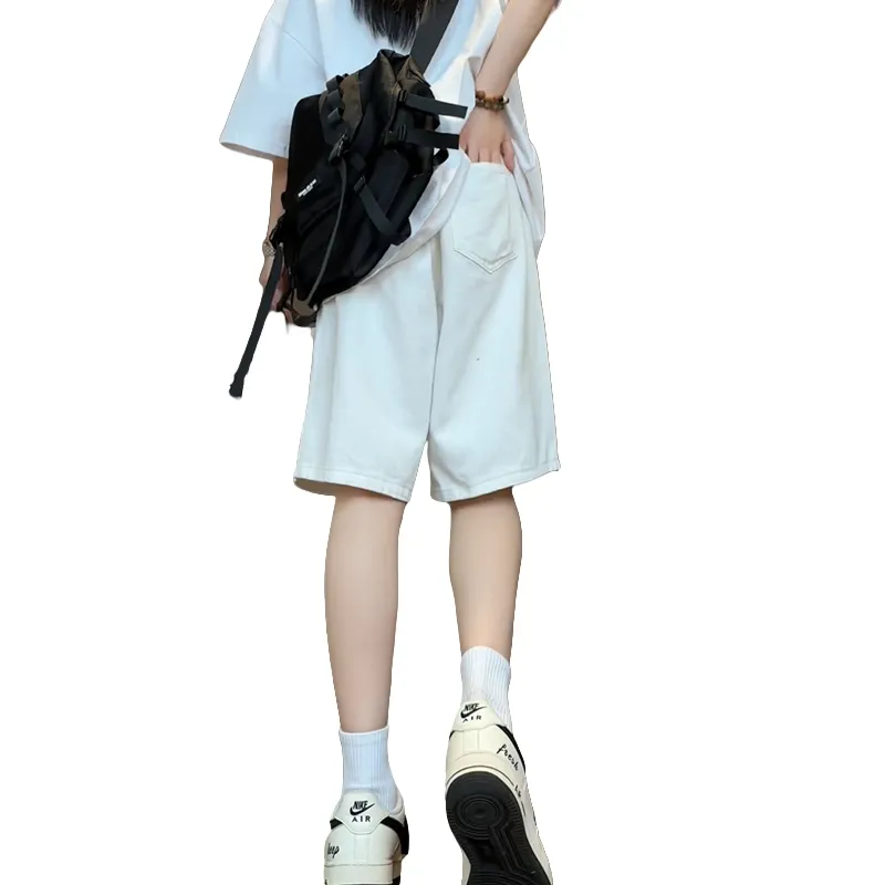 Kele Coco Denim Shorts Unisex-6