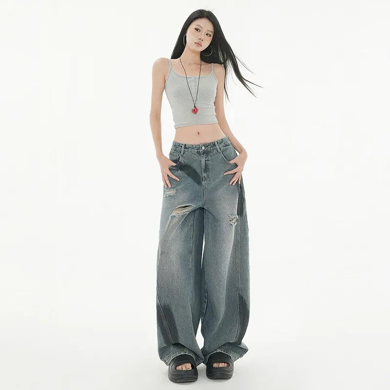 Kele Coco Jeans Unisex Color Block-3