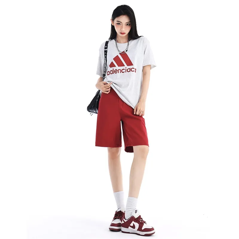 Kele Coco Denim Shorts Unisex-5